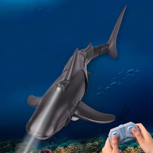 Shark Toy Electric Waterproof 2.4 G High-frequency Remote Control Model for Children