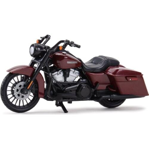 Maisto 1:18 2017 Road King Special Red Black Die Cast Vehicles Collectible Hobbies Motorcycle Model Toys