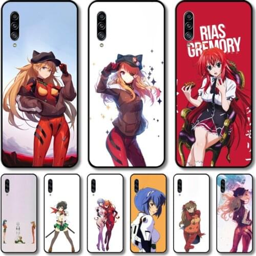 Red clothes girl Phone Case For Samsung Galaxy A71 50 51 52 52 42 32 21 20 12 11 10 02 01 UW 5G S Black Shell Art Cell Cover