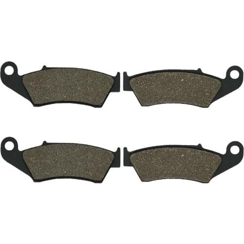 Cyleto Motorcycle Front Brake Pads for HONDA TRX450R TRX450 TRX 450 450R ATV 2004 2005 2006 2007 2008 2009 2010 2011 2012