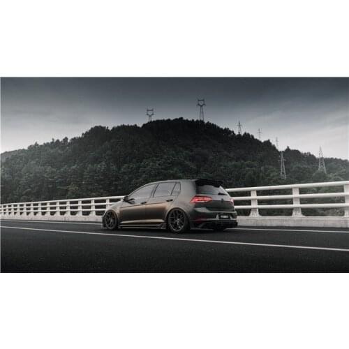 Suitable for 7.5 Golf Gti Carbon Fiber 7 Generation Rline Refitting Robot Rear Spoiler Tail Lip