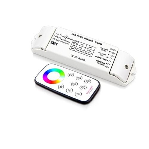 Zhuhai constant voltage 12v-24v dc rgbw light control and dimmer