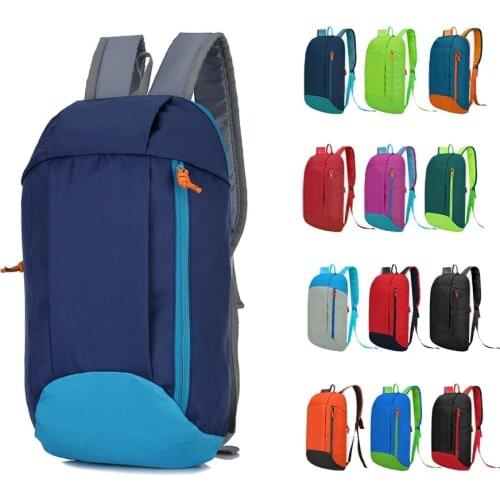 Light Weight 10L Waterproof Sport Backpack Men Hiking Backpack Women Travel Bag Laptop Camping Backpacks School Bag For Teenager