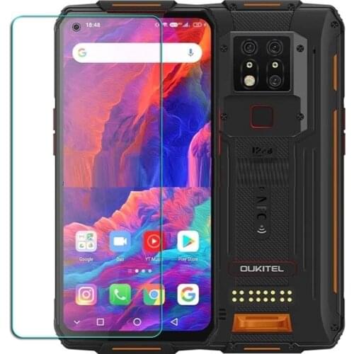 Tempered Glass For Oukitel WP7 WP6 WP5 C9 C18 Pro Glass 9H 2.5D Protective Film Explosion-proof Clear Screen Protector Cover