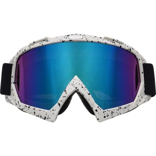 HD Vision TPU Flexiable Motorcycyle Goggles Free Adjustment Comfortable Anti-UV Off-Road Multi-Color Factory Price MSMG803