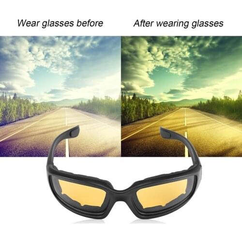 Motorcycle Protective Glasses Windproof Dustproof Eye Glasses Cycling Goggles Eyeglasses Outdoor Sports Eyewear Glasses
