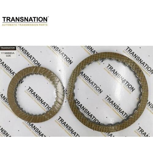 02E DQ250 DSG Automatic Transmission Clutch Plates Friction Kit Fit For Audi VW Jetta Passat Transnation Y198880A