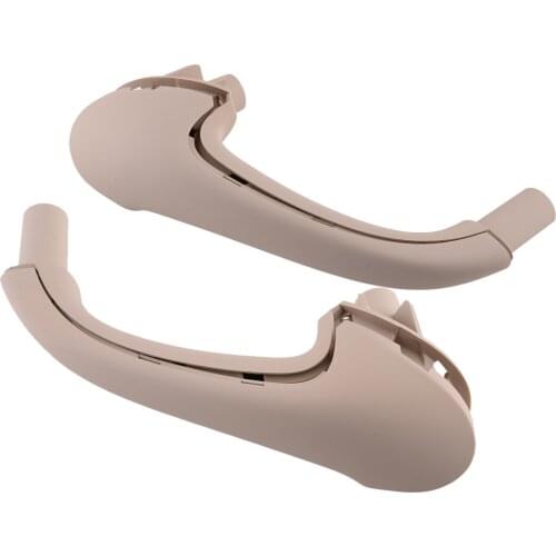 1 Pair Car Interior Front Door Pull Handle Fit For Mercedes Benz W203 C-Class 2003 2004 2005 2006 2007 Beige 20381015511434