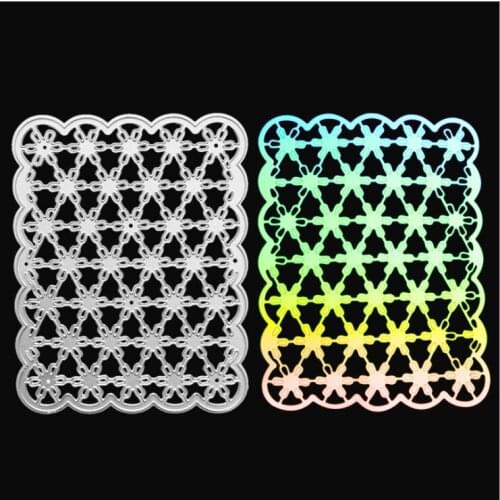 105*138mm background frame Metal Cutting Dies Scrapbooking for DIY Decorations Craft Die Cut Paper Card Make Stencil 2019 New