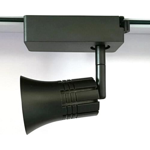 12W New Cree COB clothing store track light shell LED wall mounted ceiling track spotlight