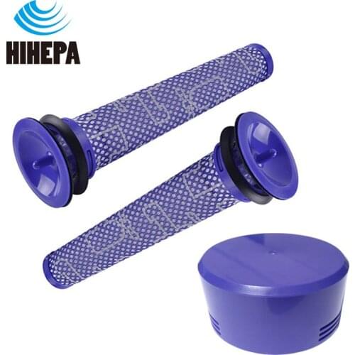 2 Pre & 1 Post-Motor HEPA Filter Kit for Dyson V6 DC59 Vacuum Cleaner Parts fit part DY-96674101 & DY-96566101