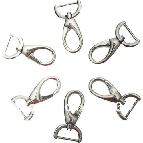50pcs Silver Trigger Snap Hook in 3/4 inch 20MM