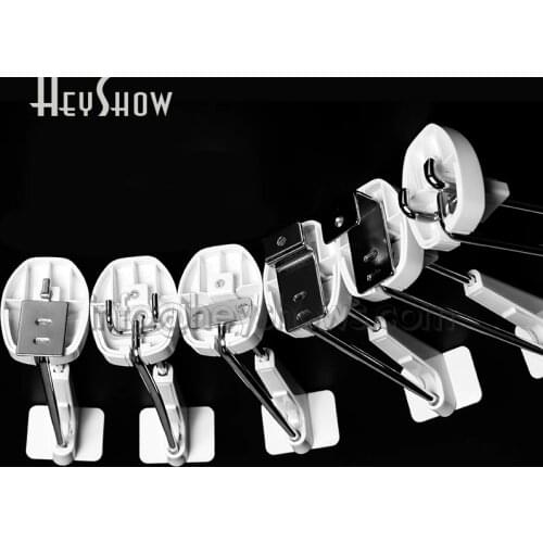 50x Magnetic Security Display Hook Slatwall Anti Theft Lock Pegboard Stoplock Square Steel Hang Locking Solution For Retail