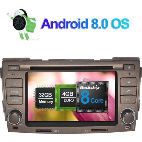 6.2'' 4GB RAM Android 9.0 Octa Core Car DVD Player GPS Head Unit For Hyundai Sonata 2009 2010 Radio Stereo Multimedia Player
