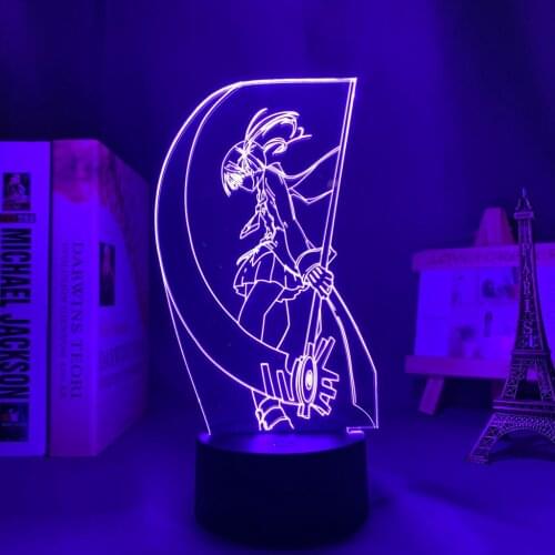 Anime 3d Lamp Soul Eater Maka Albarn LED Night Light for Home Room Decor Nightlight Birthday Gift Soul Eater Neon Light