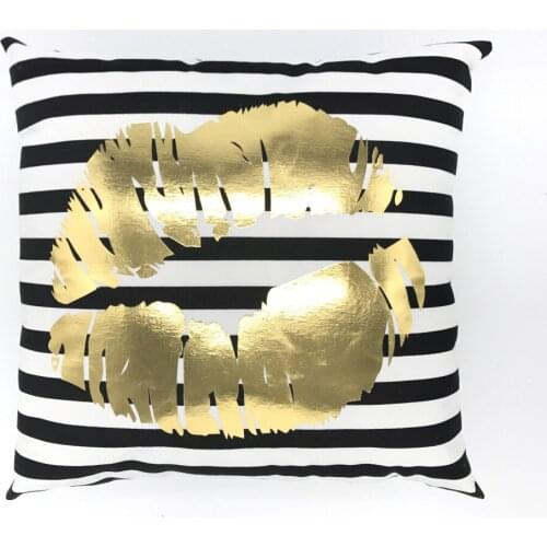 Super Soft Short Plush Pillow Case Cushion Cover Valentines Day Pillow 45 * 45cm Sofa Pillow / Car Pillow Case Home Decoration