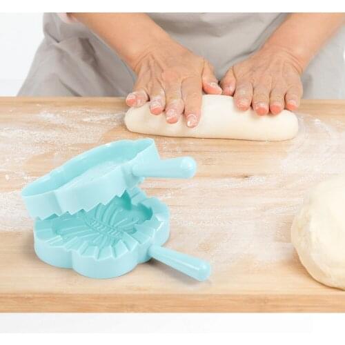 Kitchen Dumpling Mold Plastic Dough Press Dumpling Pie Wonton Mold Cooking Pastry Chinese Food Mold Baking Accessories