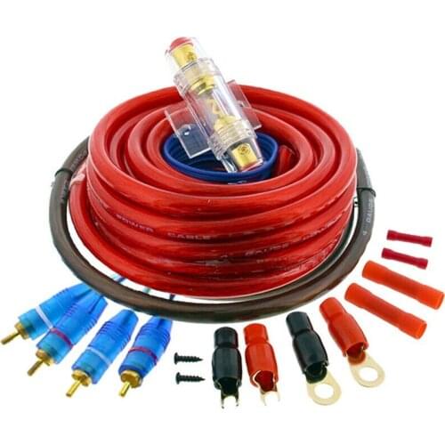 Awg 8 Amplifier Power Cable Amplifier Subwoofer Cable Set Cable Kit Car Hifi Subwoofer Cable Car Accessories