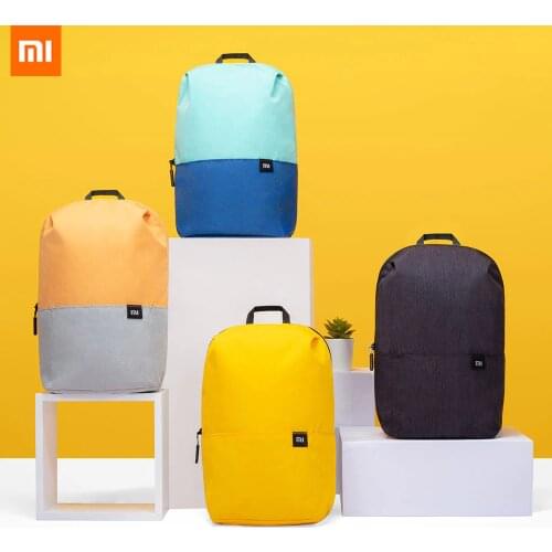 Original Xiaomi Mi Mini Backpack 7L/15L/20L Big Capacity Men Women Travel Bag Urban Leisure Back Pack Colorful Sports Chest Bag