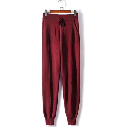 PAFUTIN Women's Knitted Trousers