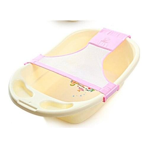 Adjustable Newborn Baby Bath Tub Seat Baby Bath Tub Rings Net Children Bathtub Infant Safety Security Support Baby Shower