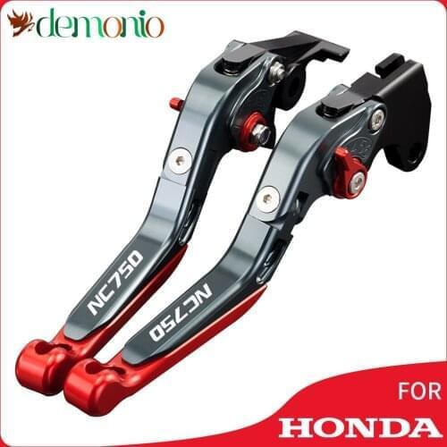 Motorcycle Brake Clutch Levers For Honda NC750 S / X 2016 - 2021 CNC Folding Extendable Brake Clutch Levers NC750S NC750X NC 750