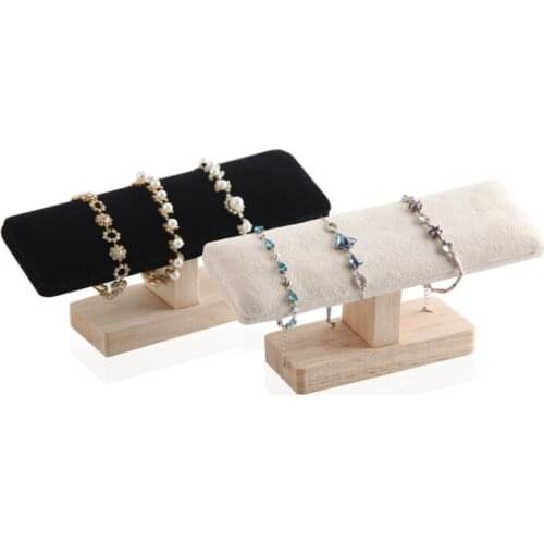 T-bar Display Bracelet Stand Wood Holder Jewelry Bracelet Organizer Jewelry Storage joyero organizador sieraden houder