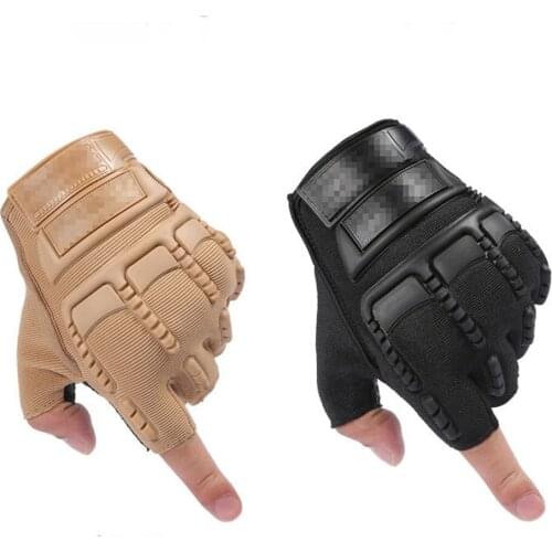 Tactics Half Finger Gloves Cycling Anti-slip Anti-shock Men Women Half Finger Gloves Breathable Sports Bicycle Glove