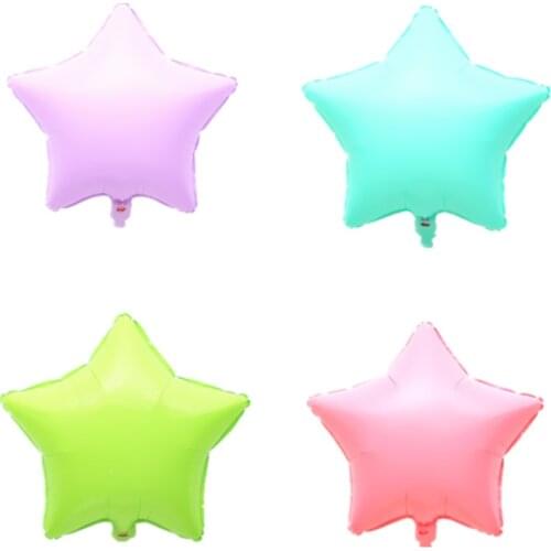 1Pc18 Inch Starry Sky Aluminum Film Balloon Birthday Wedding Party Background Decoration Children Gift Inflatable Toy Globos
