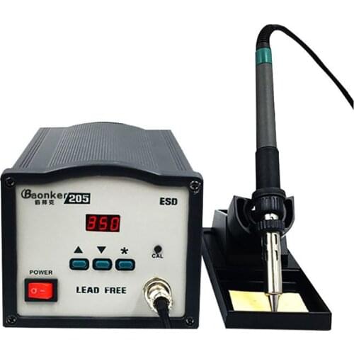 205 High Power High-frequency Welding Station Soldering Station 150W Eddy Current With Solder Irons Pluggable Heating Element