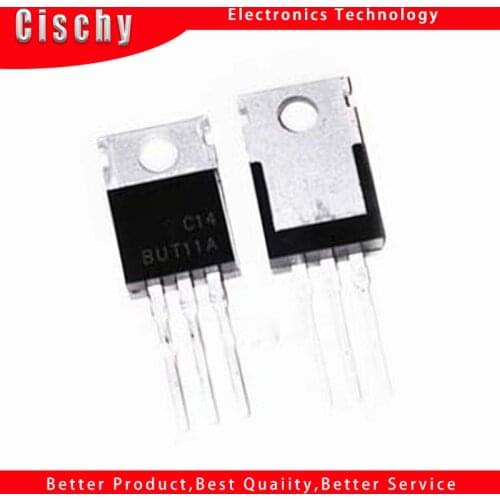 10PCS New BUT11A BUT11 Common Standby Control Transistor Inline TO220