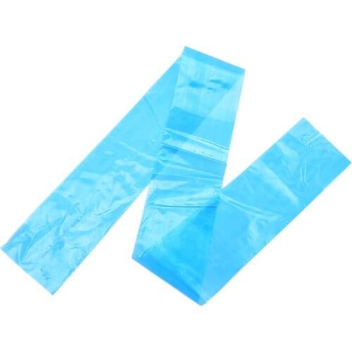 100Pcs Blue Disposable Covers Bags for Tattoo Machine Tattoo Clip Cord Sleeves Bags Supply Professional Tattoo Accessory