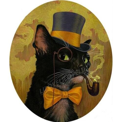 3D Diamond embroidery cat decor diy 5d diamond painting full square picture of rhinestones animal Diamond mosaic painting FG1391