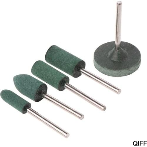 5pcs/set Abrasive Mounted Stone For Dremel Rotary Tools Grinding Stone Wheel Head for Dremel Accessories Abrasive Tools July 3
