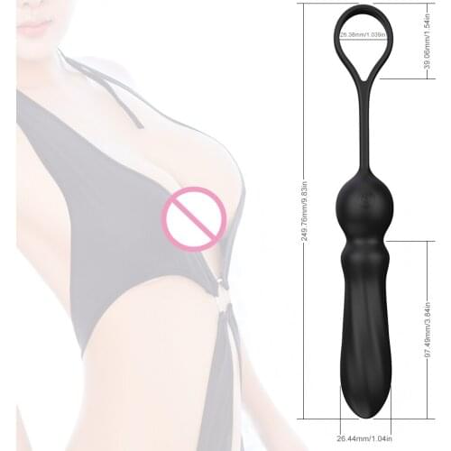 Anal plug Lock ring High tension Fully waterproof Couple sharing Vibrator Panties Vibrating Egg Wearable Dildo Vibrator
