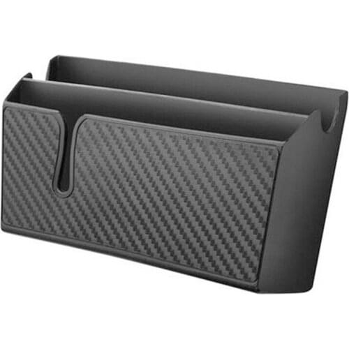 Car Multifunctional Black Holder Storage Pouch Box Phone Holder Case Organizer
