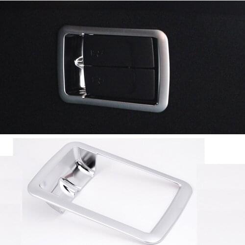 Car Rear Row Seat Adjustment Button Frame Cover For Lexus RX200 450 2015 2016 2017 Car seat trunk control bright box accessories