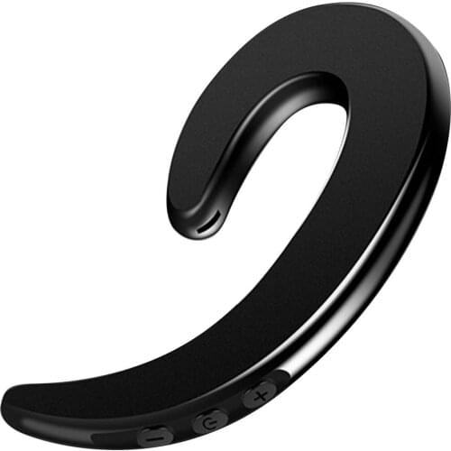 Bone Conduction Wireless Earphones with Microphone Sport Driving Earbuds Over The Ear Headset Stereo Headset Bluetooth Ear Hook