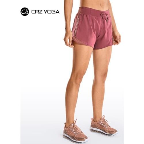 CRZ YOGA Women's Running Shorts