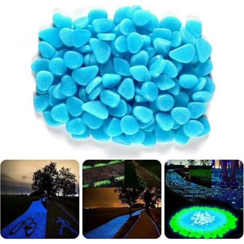 Colored Luminous Stone Villa Gardening Fish Tank Landscaping Glowing Cobblestone Artificial Luminous Stone