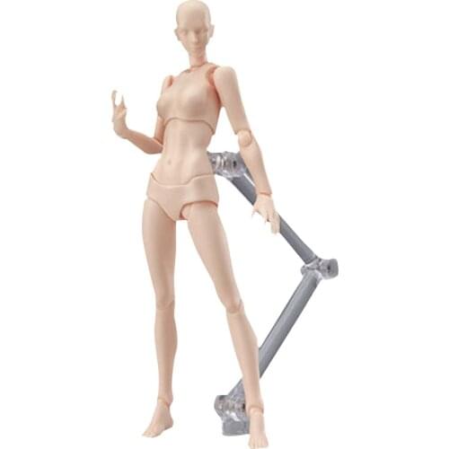 13cm Action Figure Toys Artist Movable Male Female Joint figure PVC Body Figures Model Mannequin Art Sketch Draw Figurine