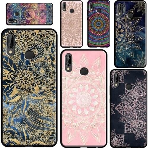 Indian Pattern Mandala For Huawei Nova 5T Mate 20 Lite P Smart 2019 2021 Case For Huawei P30 P40 Lite P10 P20 Pro