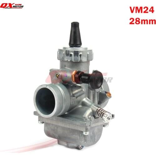 Mikuni VM24 Carburetor PE28 28mm Carb For 125 140 150 160cc Dirt Pit Bike ATVs motorcycle Performance UP