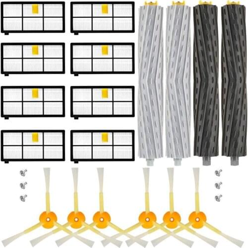 18Pcs Spare Parts for Roomba 800 900 Series 860 865 866 871 876 880 886 890 891 895 900 960 966 Vacuum Replacement Kit