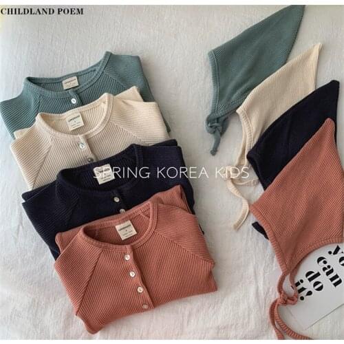 Baby Boys Clothes Newborn Baby Romper Jumpsuit Infant Baby Boy Girl Romper Long Sleeve Cotton Baby Playsuit Sleepwear with Hat