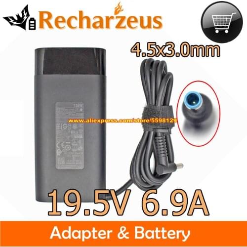 Genuine For Hp TPN-CA13 AC Adapter TPN-DA11 L15534-001 19.5V 16.9A 135W PAVILION 15-BC400UR Laptop Charger Power Supply