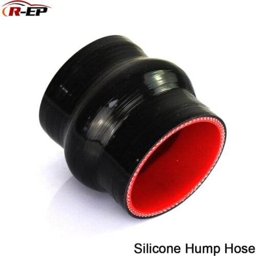 R-EP 0 degree Straight Silicone Hump Hose 38 45 51 57 63 70 76 83 89MM Rubber Joiner Tube for Intercooler Cold air intake Pipe