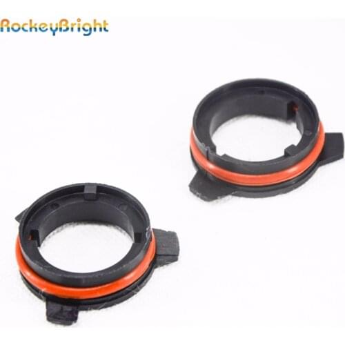 Rockeybright 2pc d2s d2r hid bulb adapter converter d2c d2s base bulb holder for bmw e39 bmw 5 series 2001 2002 2003