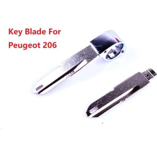 Folding Key Blade For Peugeot 206 Car Remote Key Embryo Replacing The Key Head NO.53