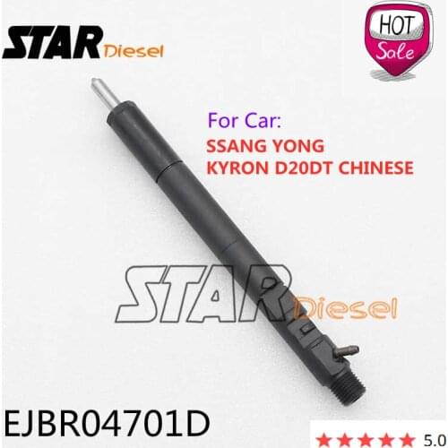 STAR Diesel EJBR04701D Injector Nozzle OEM A6640170222 Auto Engine Parts For SSANG YONG KYRON D20DT CHINESE Euro 3